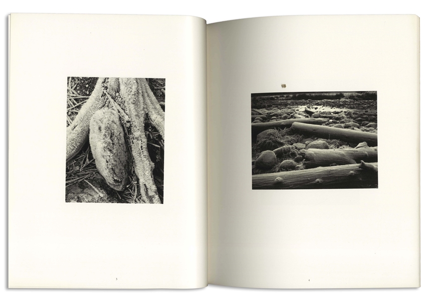 Ansel Adams Signed First Edition of ''Singular Images''